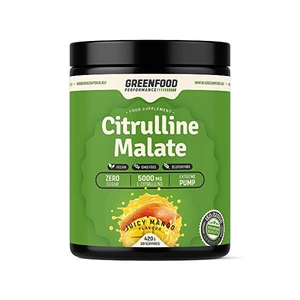 GreenFood Nutrition Performance nápoj Citrulline Malate 420 g Meloun