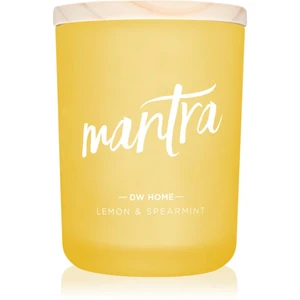 DW Home Mantra Lemon & Spearmint vonná sviečka 428 g