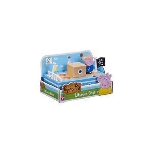 TM Toys Peppa Pig dřevěná loď a figurka George