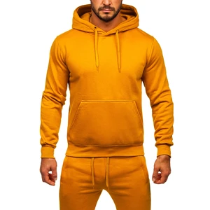 Costum de training camel cu glugă Bolf D003