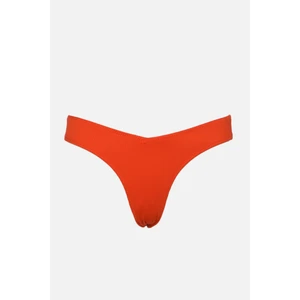 Trendyol Tile Textured V Cut Bikini Bottoms