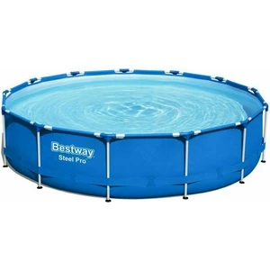 Bestway 5612E Nadzemní bazén kruhový Steel Pro, kartušová filtrace, průměr 3,96 m, výška 84 cm