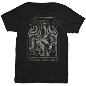 Anthrax T-Shirt Spreading the Disease Black L