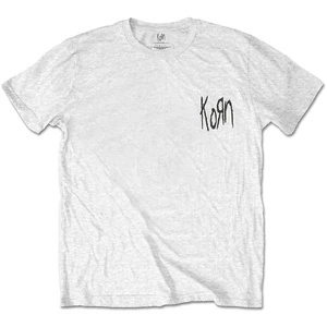 Korn T-Shirt Scratched Type Weiß 2XL