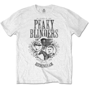 Peaky Blinders T-Shirt Horse & Cart Grafik-Weiß L