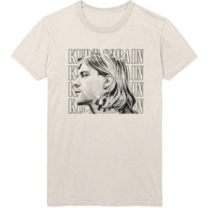 Kurt Cobain Tricou Contrast Profile Bej XL