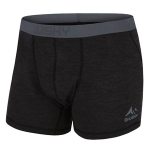 Merino thermal underwear Boxers HUSKY Mex M black