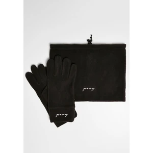 Pray Fleece Set Black