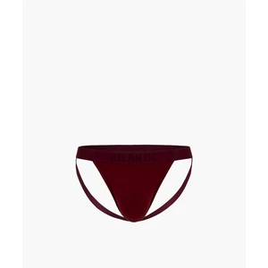 Jockstrap men's briefs ATLANTIC - burgundy