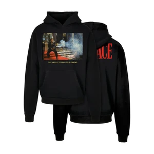 Scarface Little Friend Ultraheavy Oversize Hoodie Black