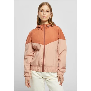 Women's windbreaker Arrow terracotta/amber