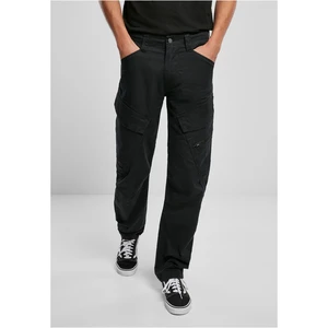 Adven Slim Fit Cargo Pants Black