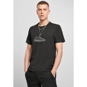 One Line Sneaker Tee černé