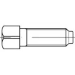 Čtyřhranné šrouby TOOLCRAFT TO-5381538, N/A, M20, 100 mm, ocel, 10 ks