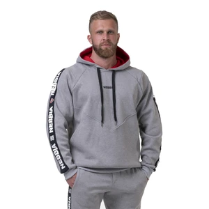 Nebbia Unlock the Champion mikina s kapucí 194 light grey XXL