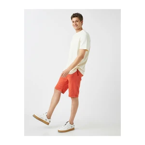 Koton Men's Red Cotton Sort