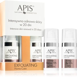 Apis Natural Cosmetics Exfoliation Home Care sada pre intenzívne obnovenie a vypnutie pleti