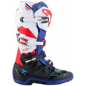 Alpinestars Tech 7 Boots Black/Dark Blue/Red/White 44,5 Boty