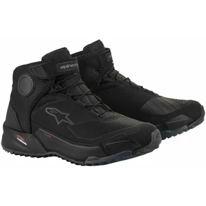 Alpinestars CR-X Drystar Riding Shoes Black/Black 40 Motoros cipők