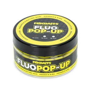 Mikbaits mini plovoucí boilie fluo 100 ml 10 mm - ananas n-ba