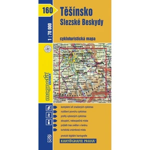 1: 70T(160)-Těšínsko, Slezské Beskydy (cyklomapa)