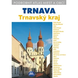 Trnava Trnavský kraj [Mapa knižní]