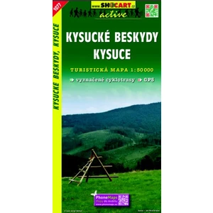 1077 Slovensko, Kysucké Beskydy, Kysuce   / Turistická mapa SHOCart