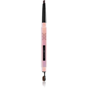 XX by Revolution FAUXX BROW automatická tužka na obočí s kartáčkem odstín Medium Brown 0.28 g