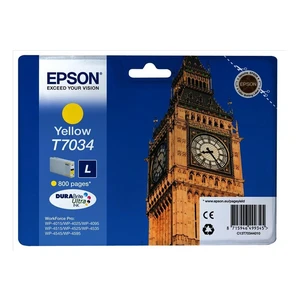 Epson T70344010 žlutá (yellow) originální cartridge