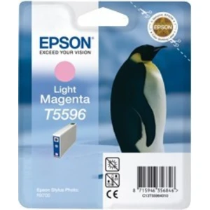 Epson T55964010 svetle purpurová (light magenta) originálna cartridge