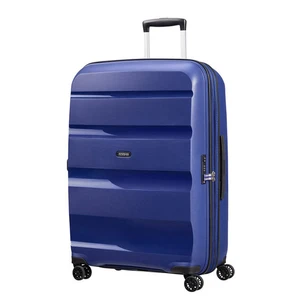 American Tourister Skořepinový cestovní kufr Bon Air DLX L EXP 104/117 l - tmavě modrá