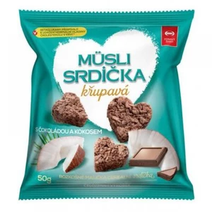 Müsli srdíčka křupavá Semix  čokoláda-kokos