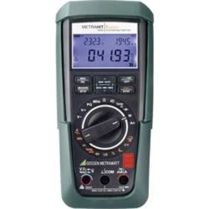 Digitálne/y ručný multimeter Gossen Metrawatt METRAHIT Energy M249A, Kalibrované podľa (DAkkS)