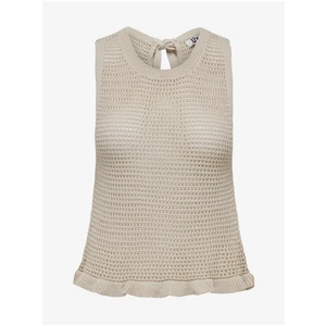 Beige Women's Knitted Top JDY Tikka - Women