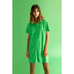 DEFACTO Regular Fit Short Sleeve Knitted Dress