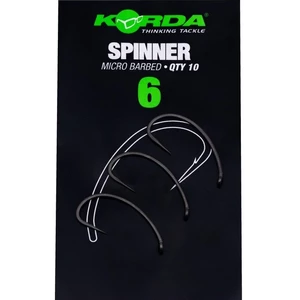 Korda háčky bez protihrotu spinner b - 6