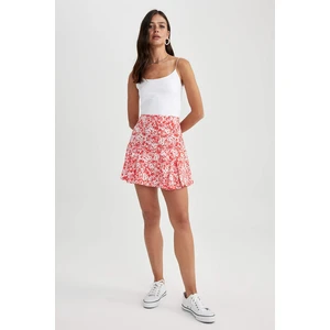 DEFACTO Patterned Mini Skirt