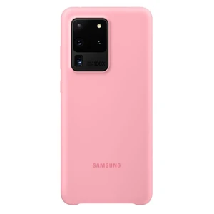 Puzdro Samsung Silicone Cover EF-PG988TPE pre Samsung Galaxy S20 Ultra - G988F, Pink