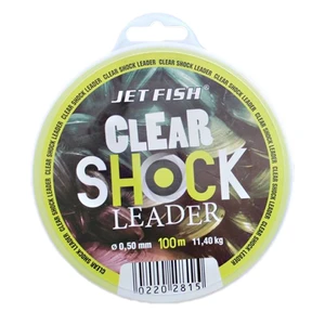 Jet fish clear shock leader crystal 100 m-priemer 0,70 mm / nosnosť 20,4 kg