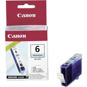 Canon BCI-6PC foto azúrová (photo cyan) originálna cartridge