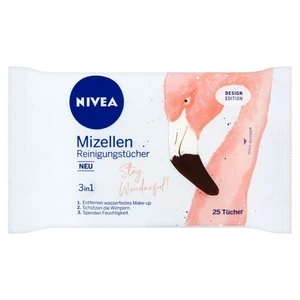 Nivea Čistiace pleťové micelárny obrúsky 25 ks