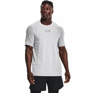 Under Armour UA Seamless Wordmark SS Šedá XL