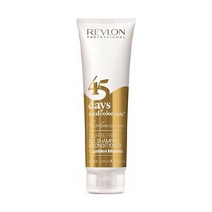 Revlon Professional Šampón a kondicionér pre zlatisté odtiene 45 days total color care (Shampoo & Conditioner Golden Blondes) 275 ml