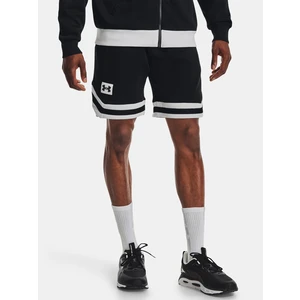 Under Armour RIVAL FLC ALMA MATER SHRT Pánské sportovní kraťase 1361624-001 Black M