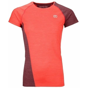 Ortovox Póló 120 Cool Tec Fast Upward T-Shirt W Coral Blend L