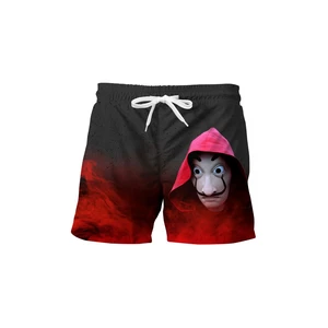 Pantaloncini boxer per il mare e la piscina da uomo Mr. GUGU & Miss GO Money Heist