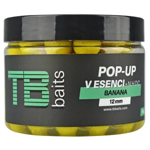 Tb baits plávajúce boilie pop-up banana + nhdc 65 g-12 mm