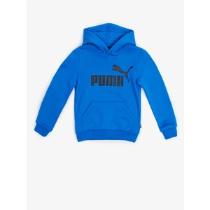 Blue Boys Hoodie Puma ESS - Boys