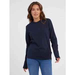 Dark blue women's long sleeve T-shirt SAM 73 Zira