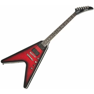 Epiphone Dave Mustaine Prophecy Flying V Aged Dark Red Burst